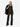 Black Glitter Evening Pants
